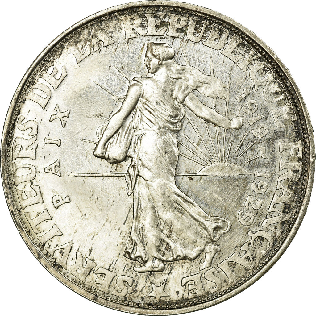 Coin, France, 20 Francs, 1929, MS, Silver, Gadoury:851