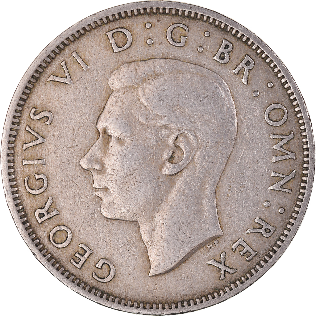 Coin, Great Britain, George VI, Florin, Two Shillings, 1950