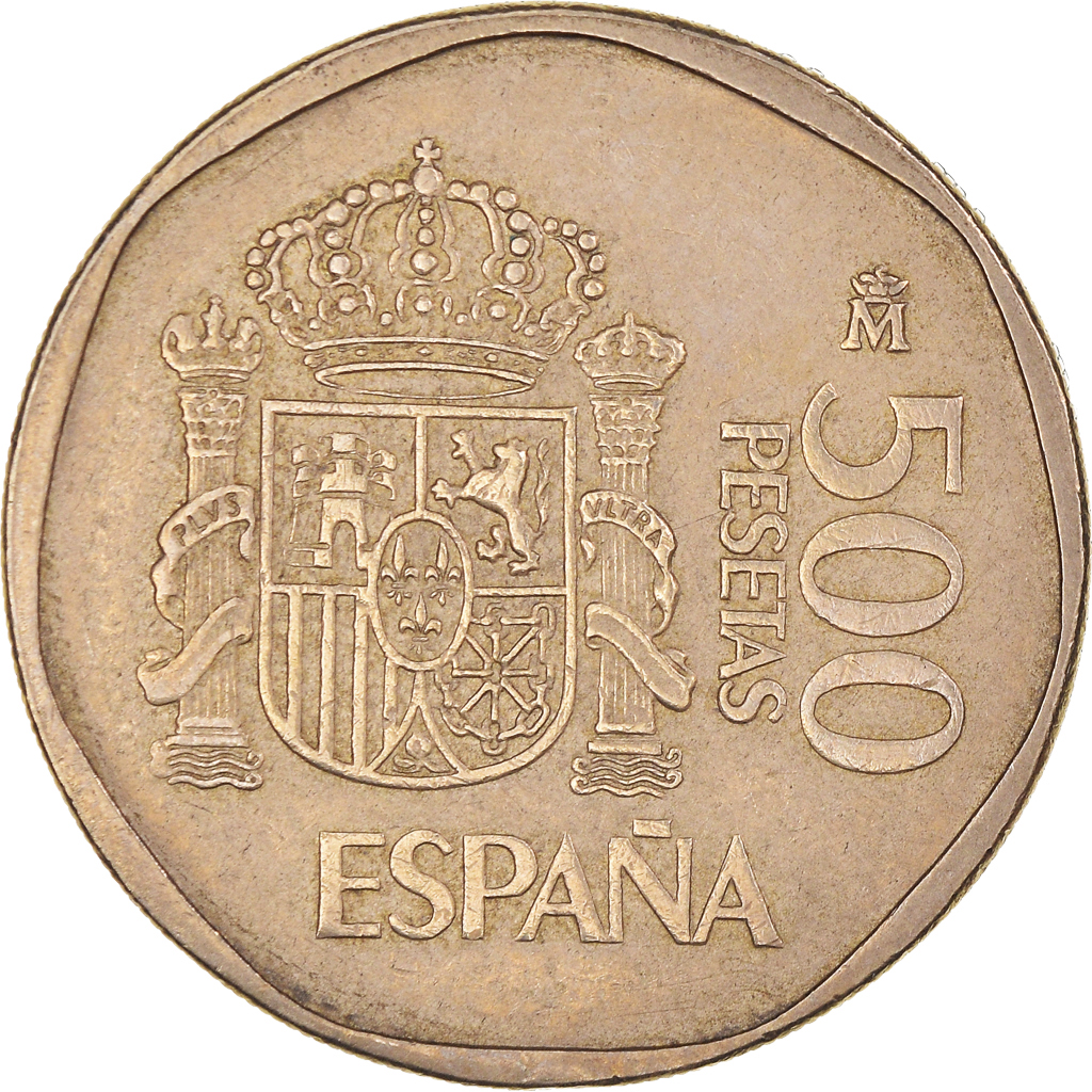 1042293] Moneda, España, Juan Carlos I, 500 Pesetas, 1988, Madrid, MBC,  Alumin | eBay
