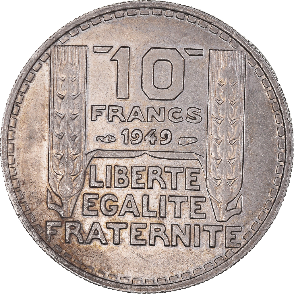 Coin, France, Turin, 10 Francs, 1949, Paris, , Copper-nickel, KM:909.1