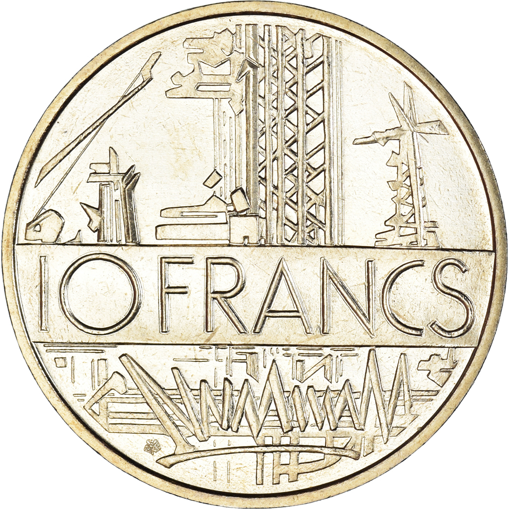 Coin, France, Mathieu, 10 Francs, 1977, Paris, Tranche A, 