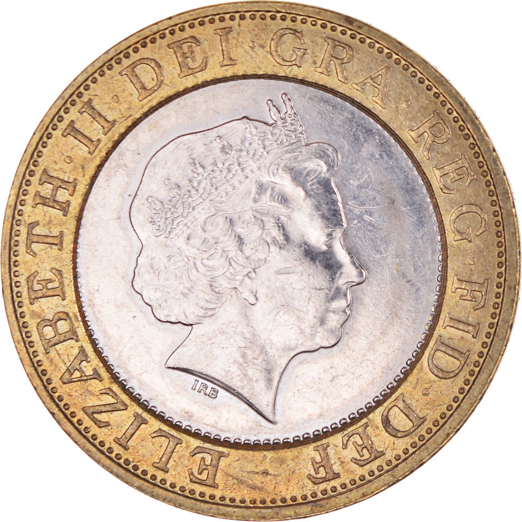 Coin Great Britain Elizabeth II 2 Pounds 1998 Bi Metallic Coin Great Britain Elizabeth II 2 Pounds 1998 Bi Metallic