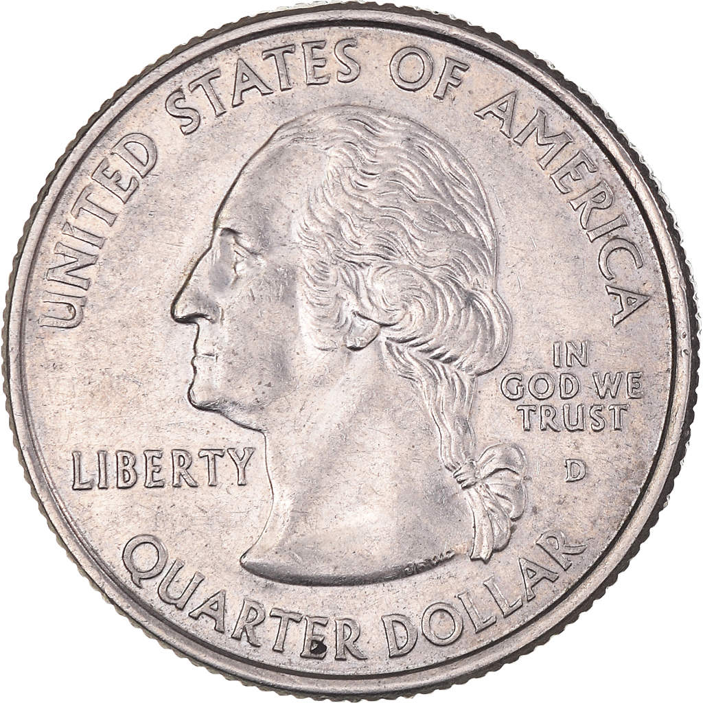 Coin, United States, Colorado, Quarter, 2006, U.S. Mint, Denver,