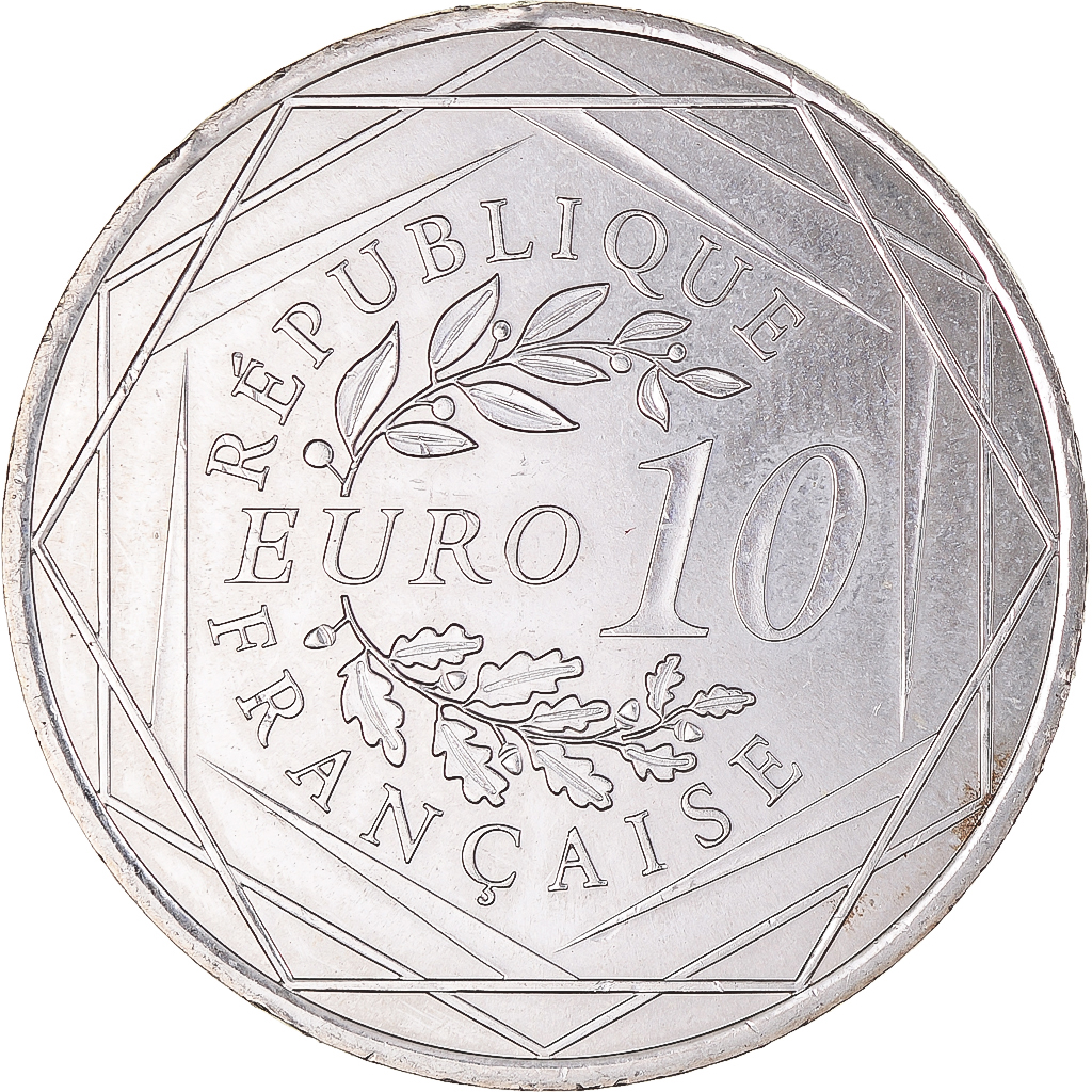 France, 10 Euro, 2013, Paris, Hercule, , Silver, Gadoury:EU590, KM:2073
