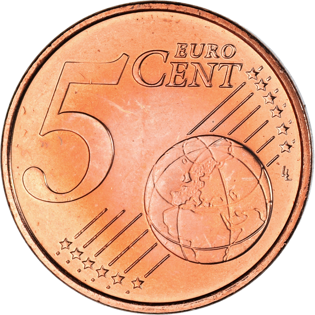 [#1044078] Luxemburg, 5 Euro Cent, 2013, VZ, Copper Plated Steel, KM:77