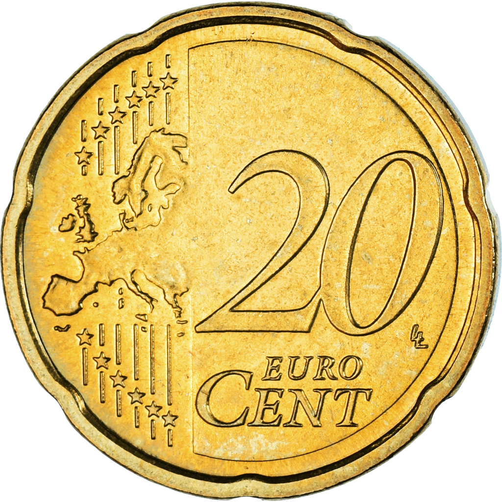 [#1044136] Bundesrepublik Deutschland, 20 Euro Cent, 2015, Stuttgart, VZ, Messin