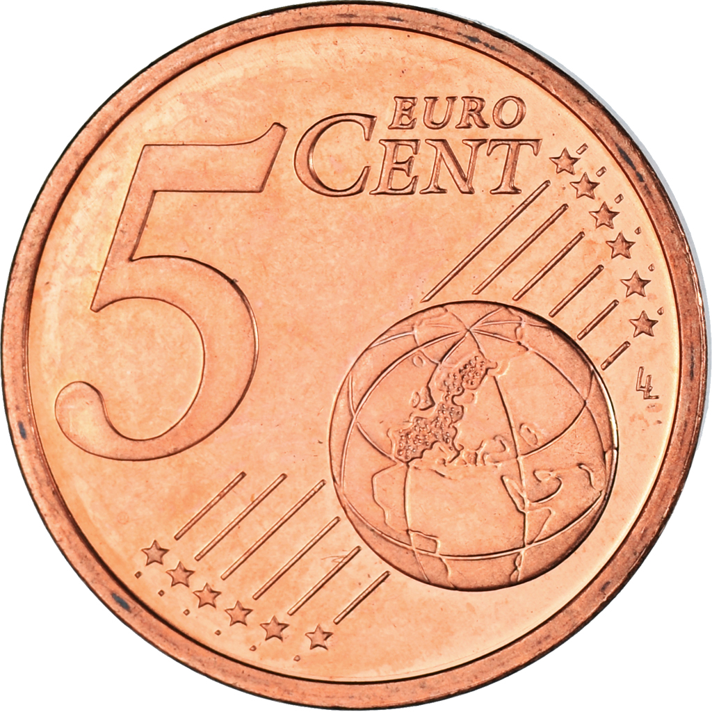[#1044206] IRELAND REPUBLIC, 5 Euro Cent, 2003, Sandyford, VZ, Copper Plated Ste