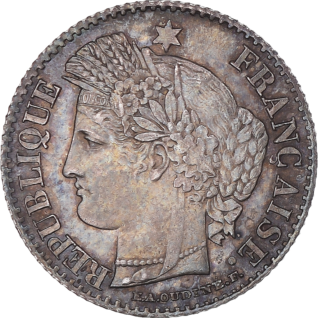 Coin, France, Cérès, 20 Centimes, 1850, Paris, , Silver, KM:758.1