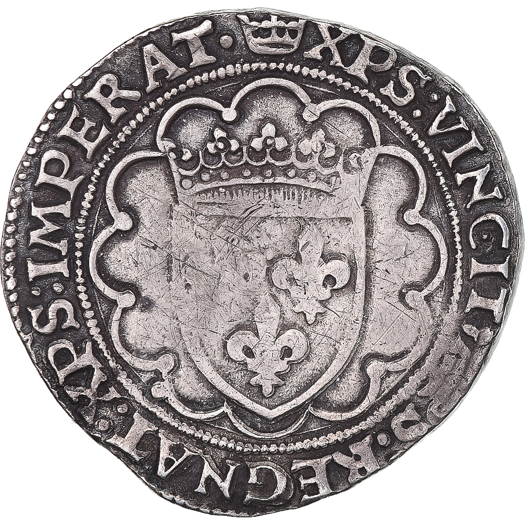 Coin, France, François Ier, Teston, 1515-1547, Paris, , Silver