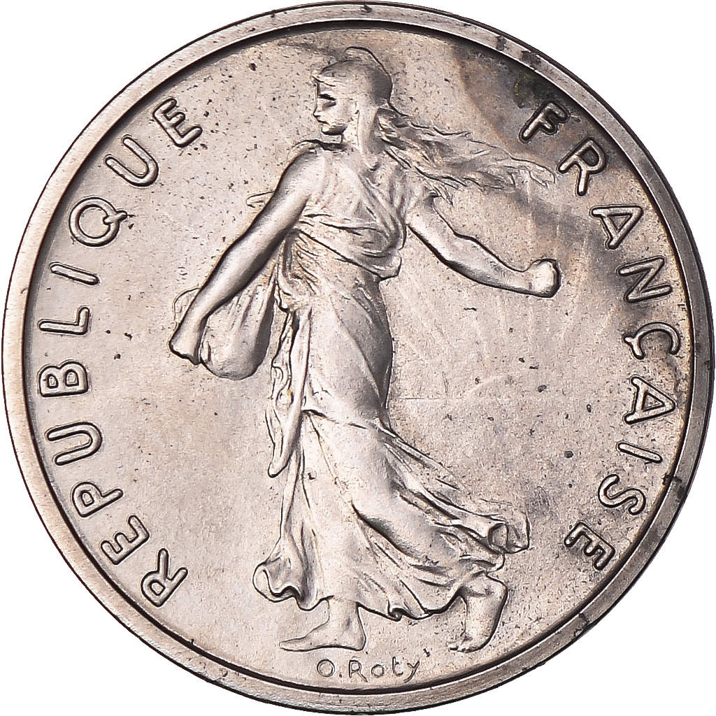 Coin, France, Semeuse, 1/2 Franc, 1972, , Nickel, KM:P449