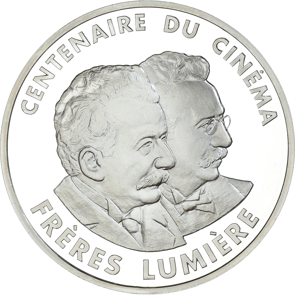 Coin, France, Frères Lumière, 100 Francs, 1995, Paris, Proof, 