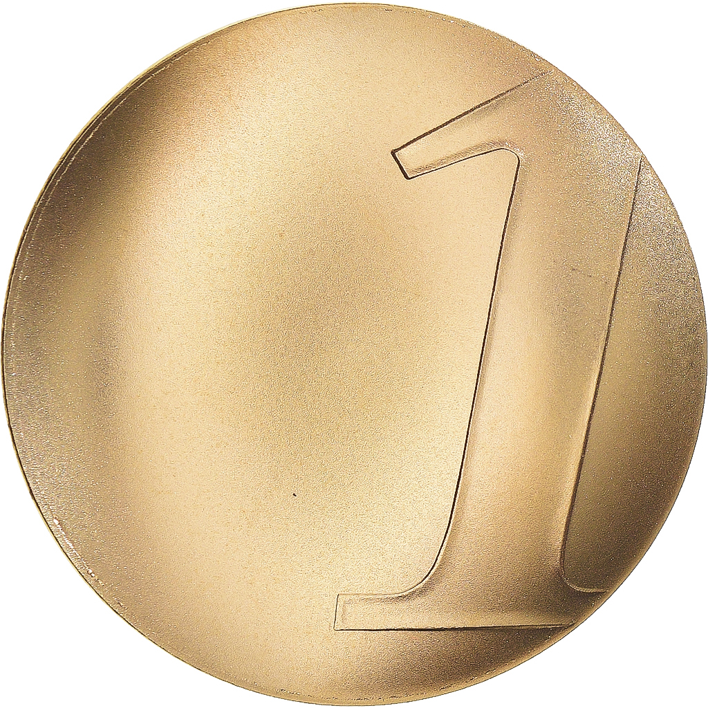 Coin, France, Un Ultime Franc Starck, Franc, 2001, Paris, BE, , Gold
