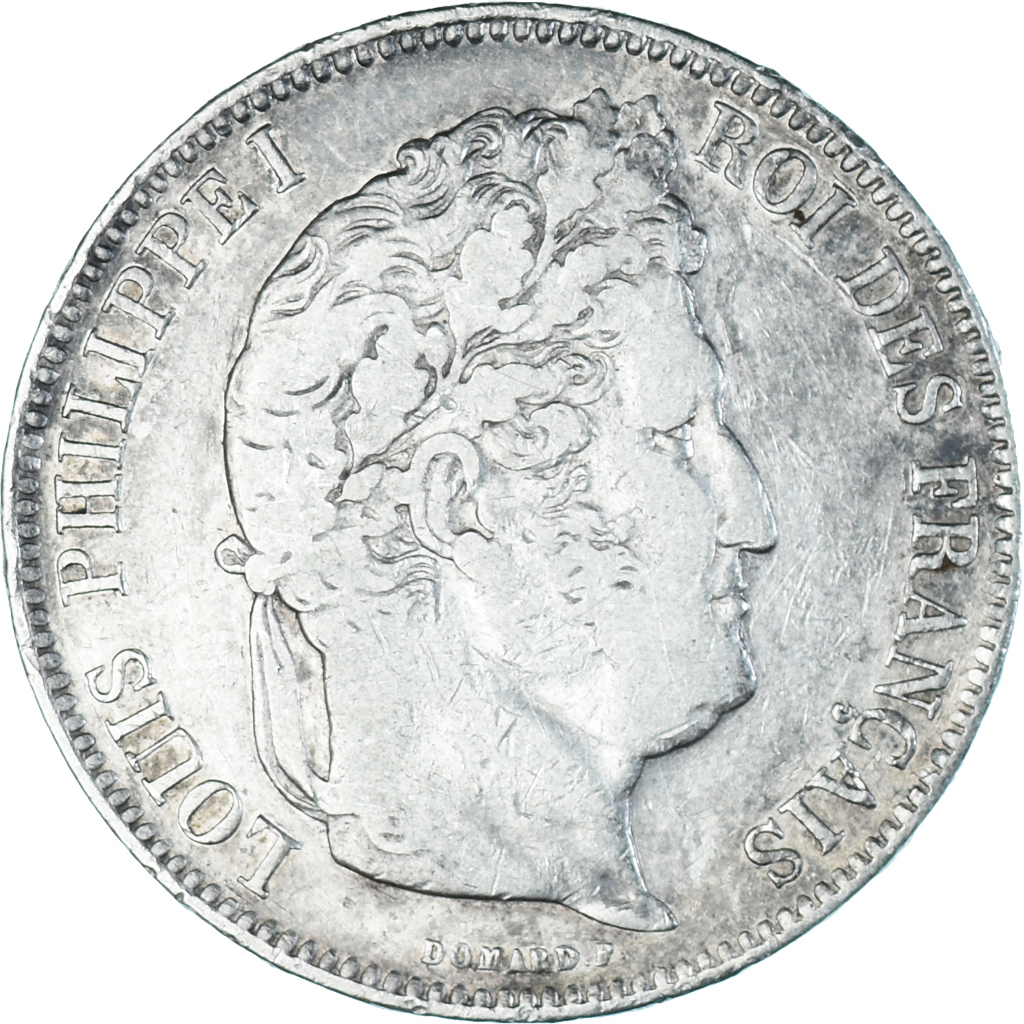 Coin, France, Louis-Philippe, 5 Francs, 1841, Lille, , Silver