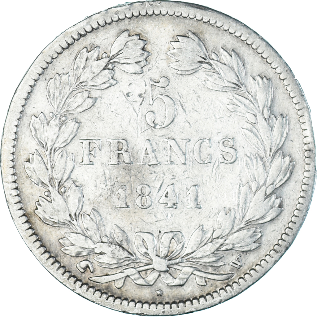 Coin, France, Louis-Philippe, 5 Francs, 1841, Lille, , Silver