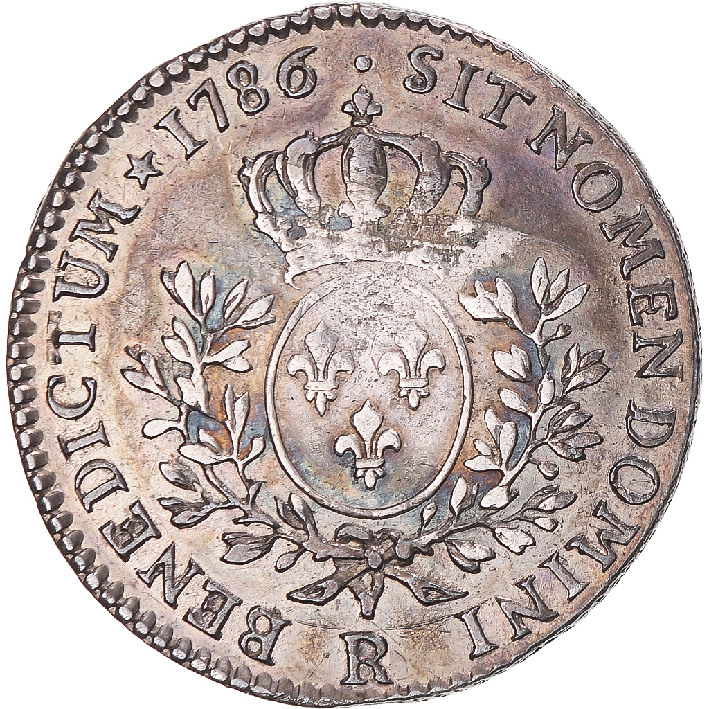 Coin, France, Louis XVI, 1/5 Écu, 24 Sols, 1/5 ECU, 1786, Orléans, 
