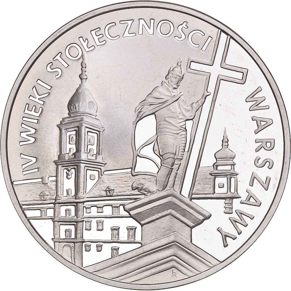 Coin, Poland, 20 Zlotych, 1996, Warsaw, , Silver, KM:309