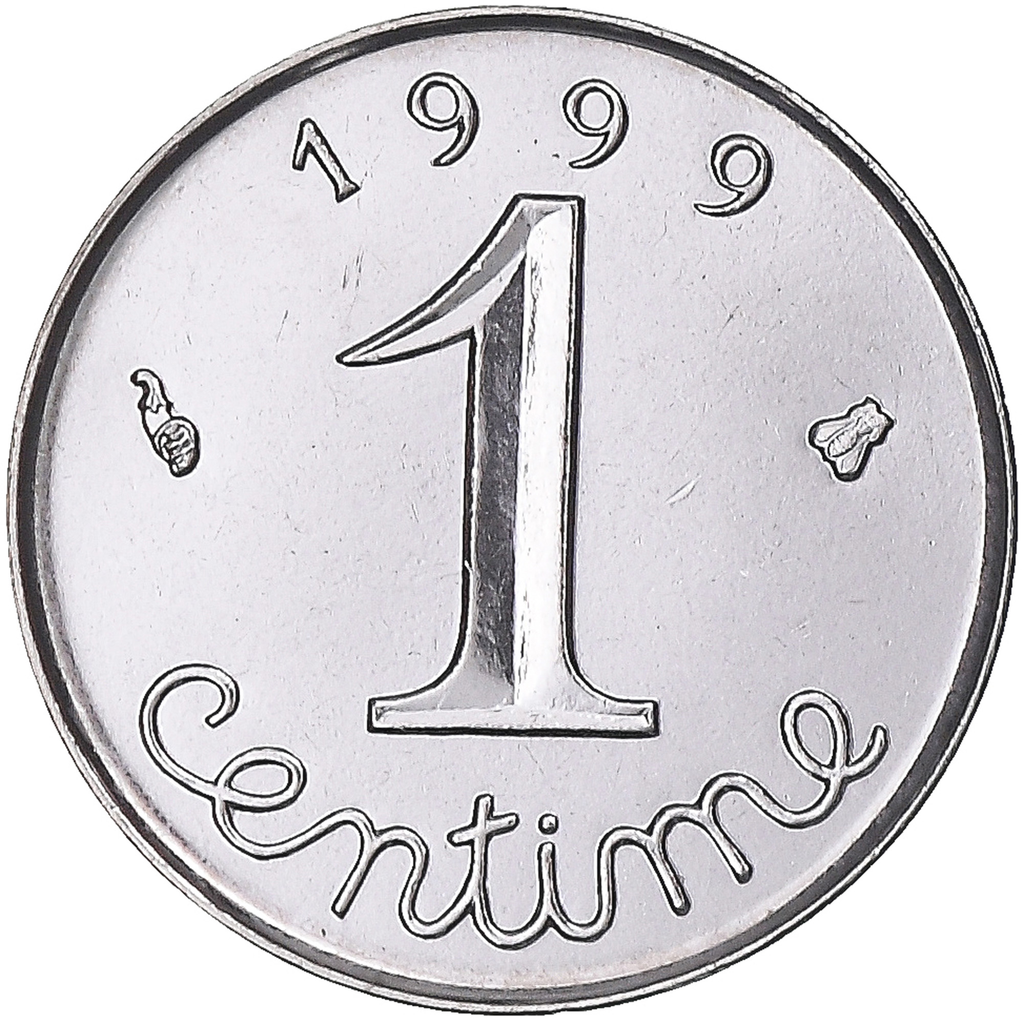 Coin, France, Épi, Centime, 1999, Paris, , Stainless Steel, KM:928