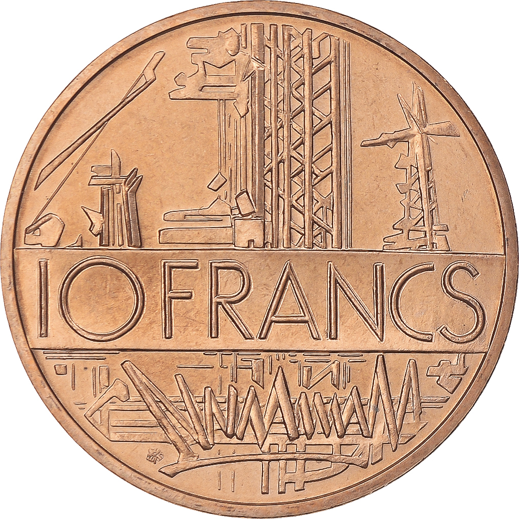 Coin, France, Mathieu, 10 Francs, 1983, Paris, Tranche A, 