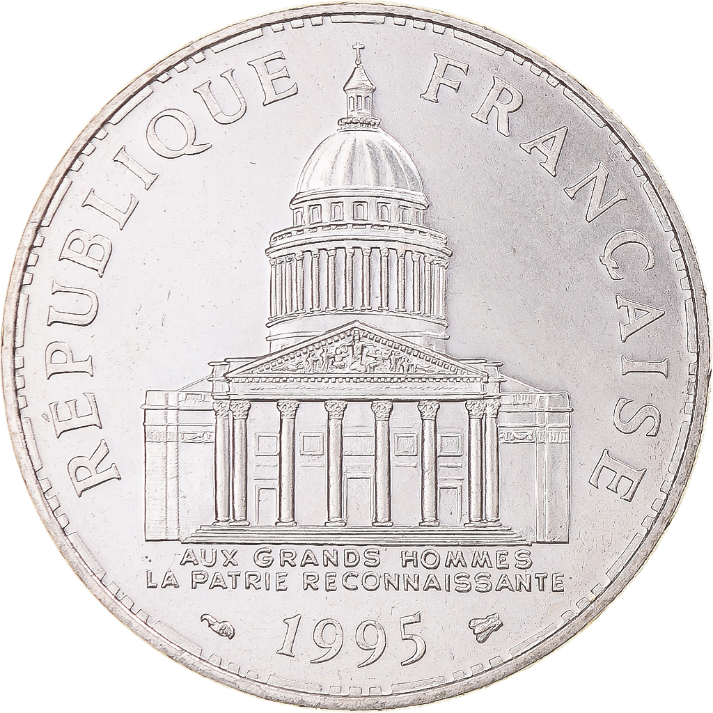 Coin, France, Panthéon, 100 Francs, 1995, Paris, , Silver, KM:951.1