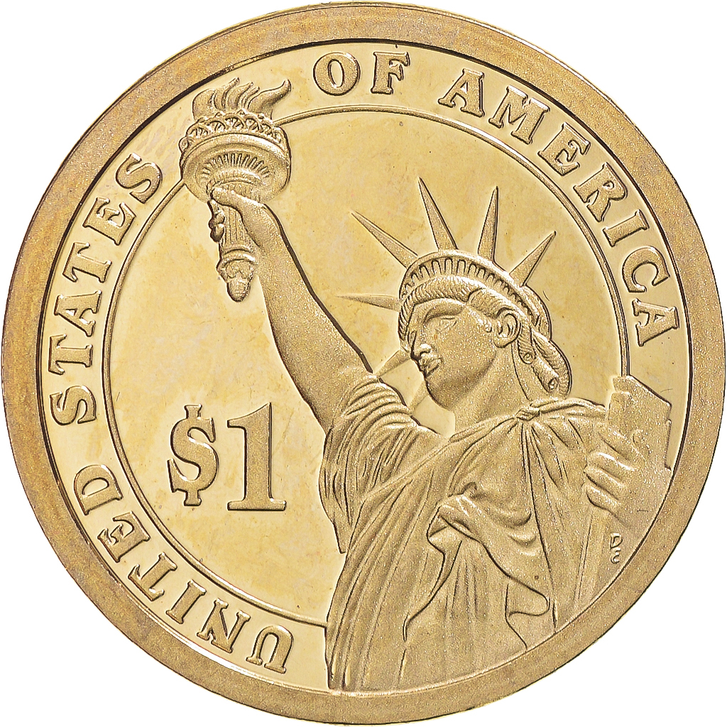 Coin, United States, Rutherford B. Hayes, Dollar, 2011, U.S. Mint, San