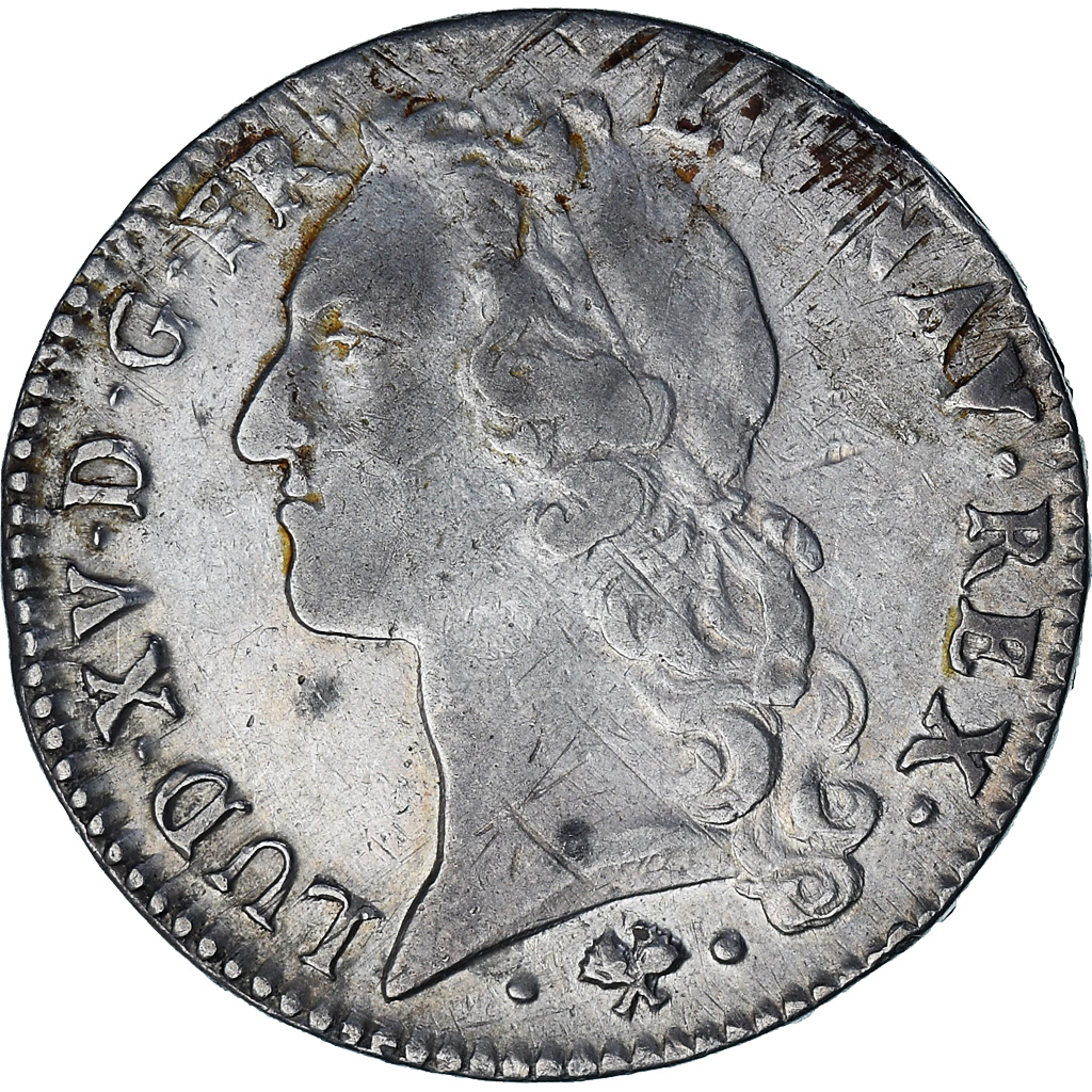 Coin, France, Louis XV, Écu au bandeau, 1766, Bayonne, , Silver