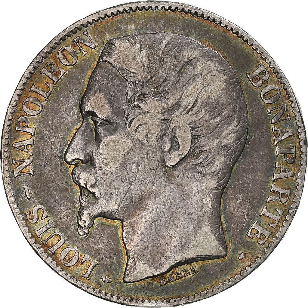 Coin, France, Napoléon III, 5 Francs, 1852, Paris, , Silver, KM:773.1