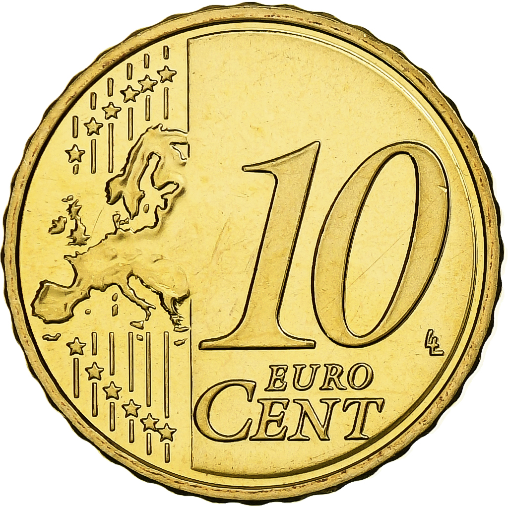 Cyprus 10 Euro Cent 2009 Brass KM 81 European Coins cyprus-10-euro-cent-2009-brass-km-81-european-coins
