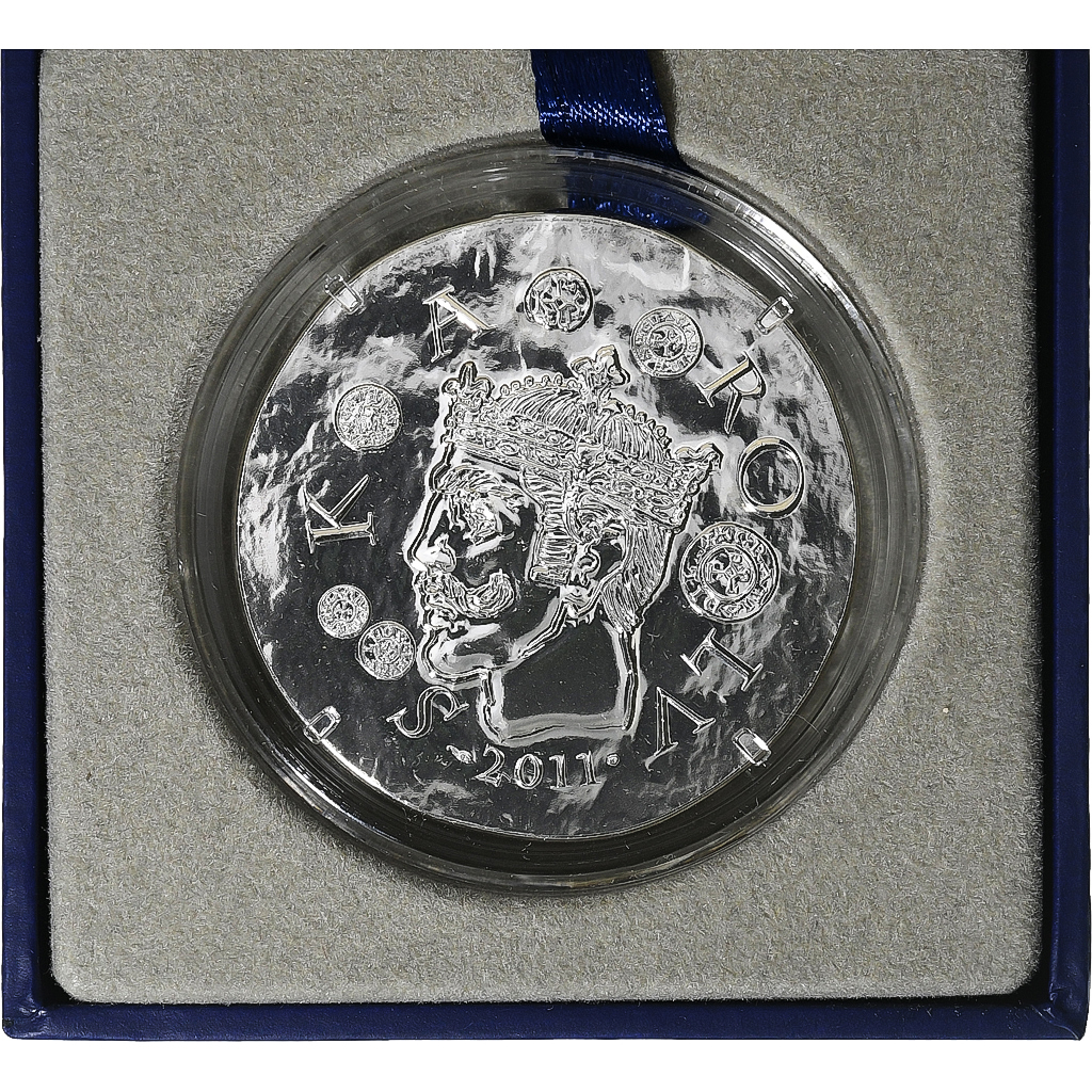 France, 10 Euro, Monnaie de Paris, Charles le Chauve, 2011, Paris, Silver