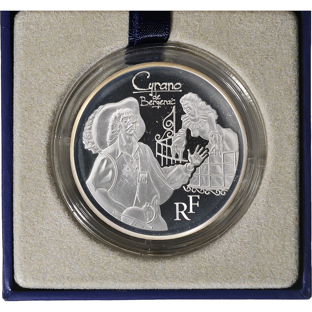 Frankreich, 10 Euro, Monnaie de Paris, Cyrano, PP, 2012, Pessac, Silber, STGL