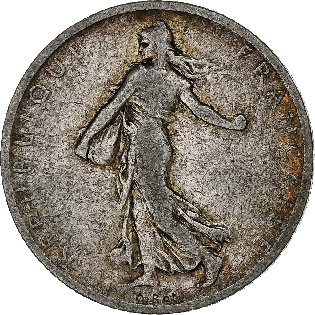 France, Franc, Semeuse, 1901, Paris, Silver, , Gadoury:467, KM:844.1
