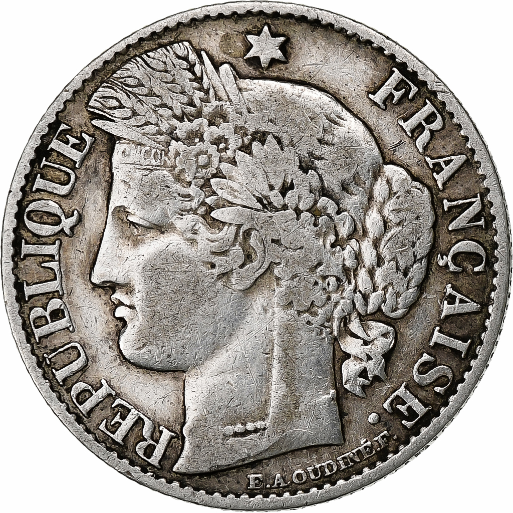 France, 50 Centimes, Cérès, 1895, Paris, Silver, , Gadoury:419a