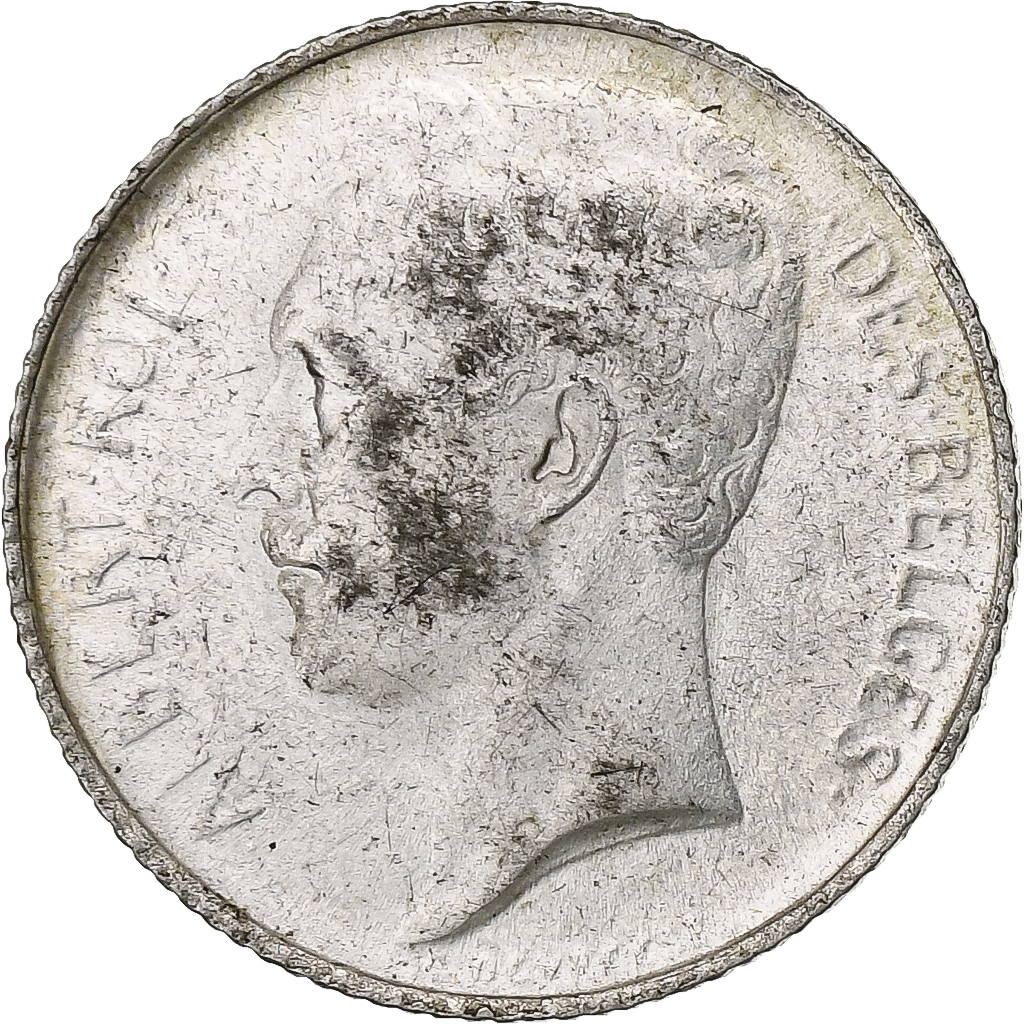 Belgium, Albert I, 50 Centimes, 1912, Silver, , KM:70