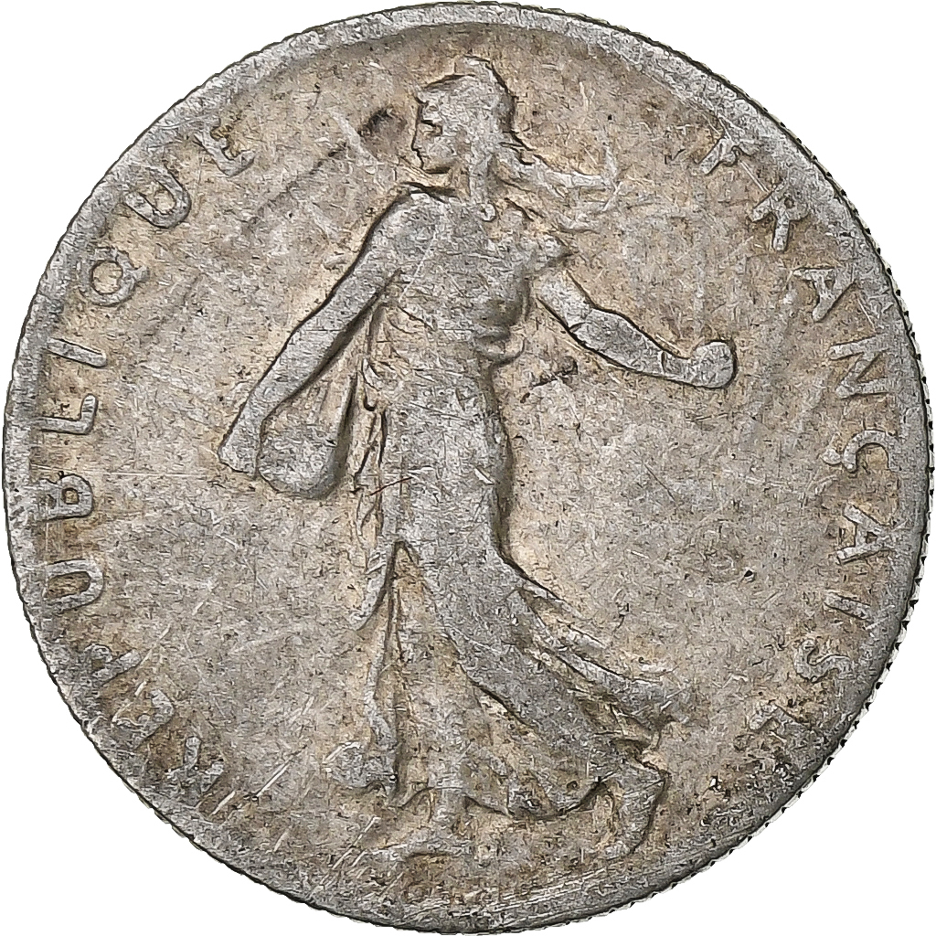 France, 50 Centimes, Semeuse, 1902, Paris, Silver, F, Gadoury:420, KM:854