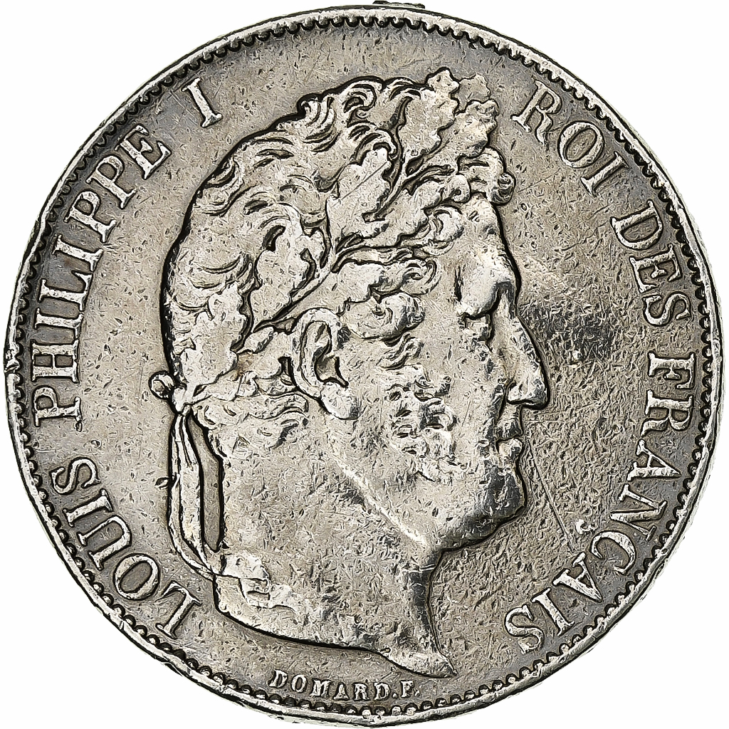 France, 5 Francs, Louis-Philippe, 1846, Paris, Silver, , Gadoury:678a