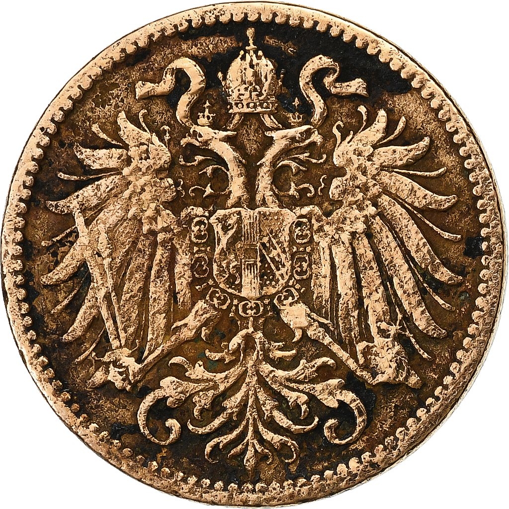 Austria, Franz Joseph I, 2 Heller, 1911, Bronze, , KM:2801