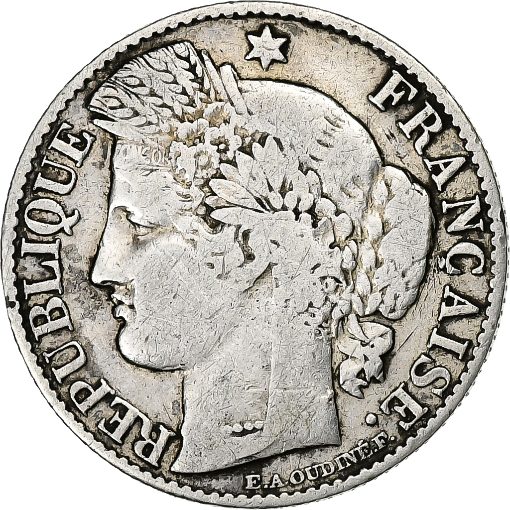 France, 50 Centimes, Cérès, 1895, Paris, Silver, , Gadoury:419a