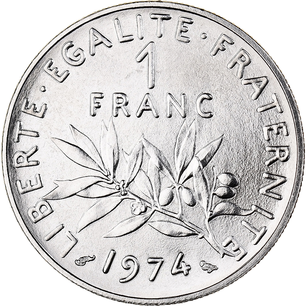 France, Franc, Semeuse, 1974, Paris, BU, Nickel, , Gadoury:474