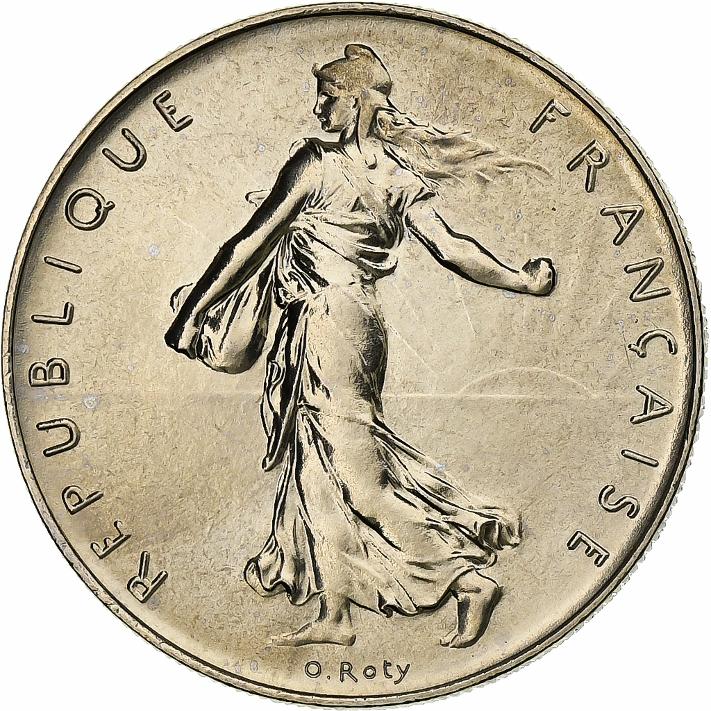 France, Franc, Semeuse, 1974, Paris, Chouette, Nickel, , Gadoury:474