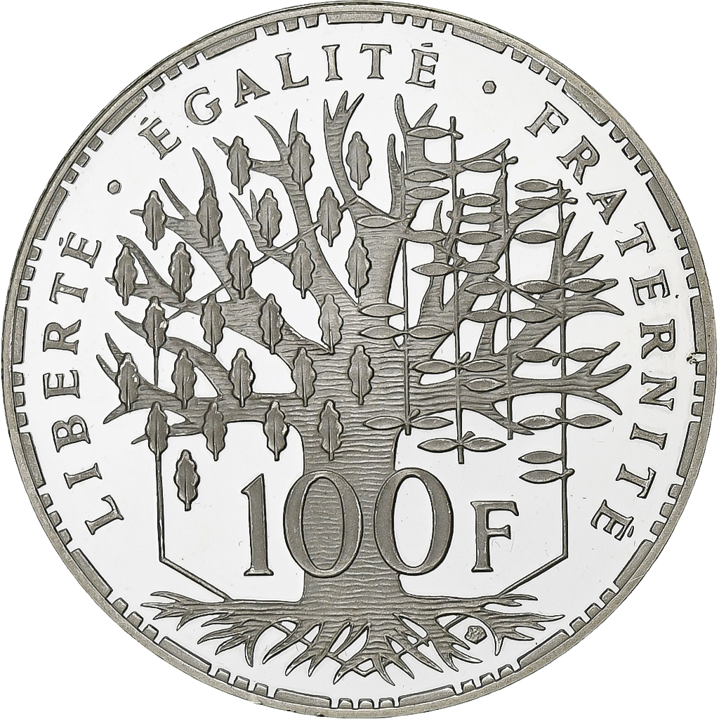 France, 100 Francs, Panthéon, 2001, Paris, BE, Silver, , Gadoury:898a