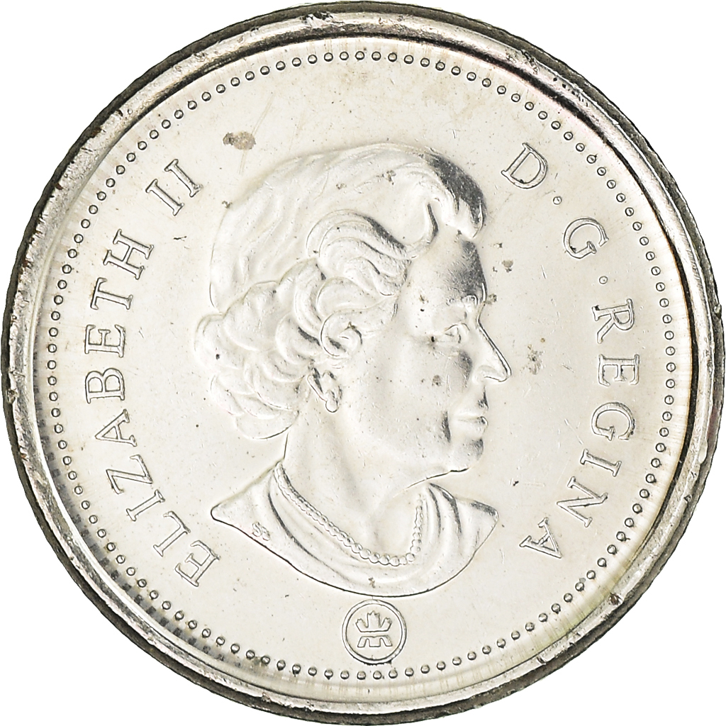 Coin, Canada, 10 Cents, 2010