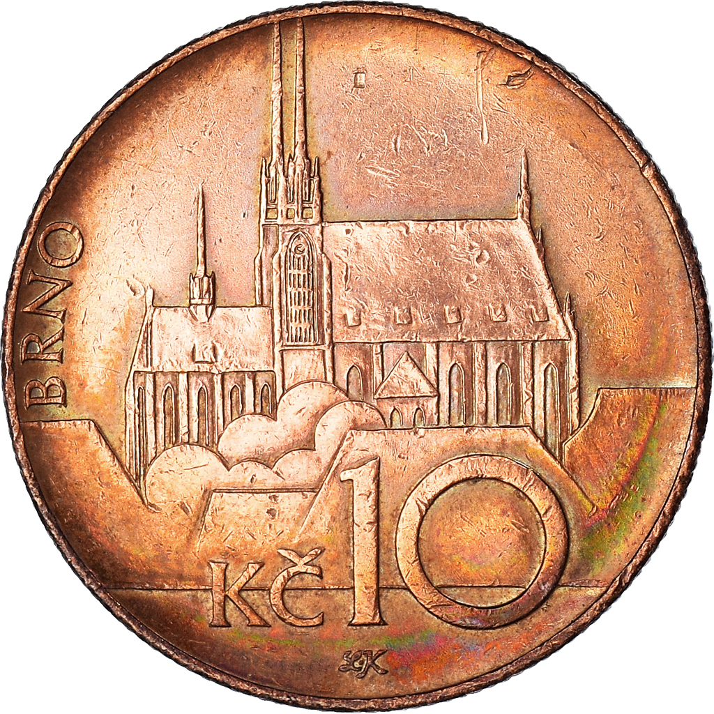 Coin, Czech Republic, 10 Korun, 2003
