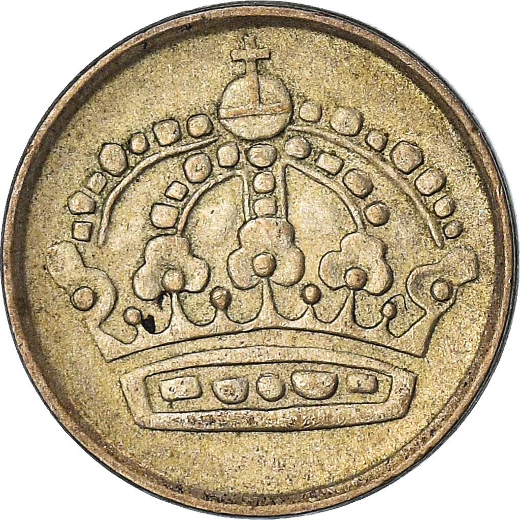 Moneda, Suecia, 10 Öre, 1957