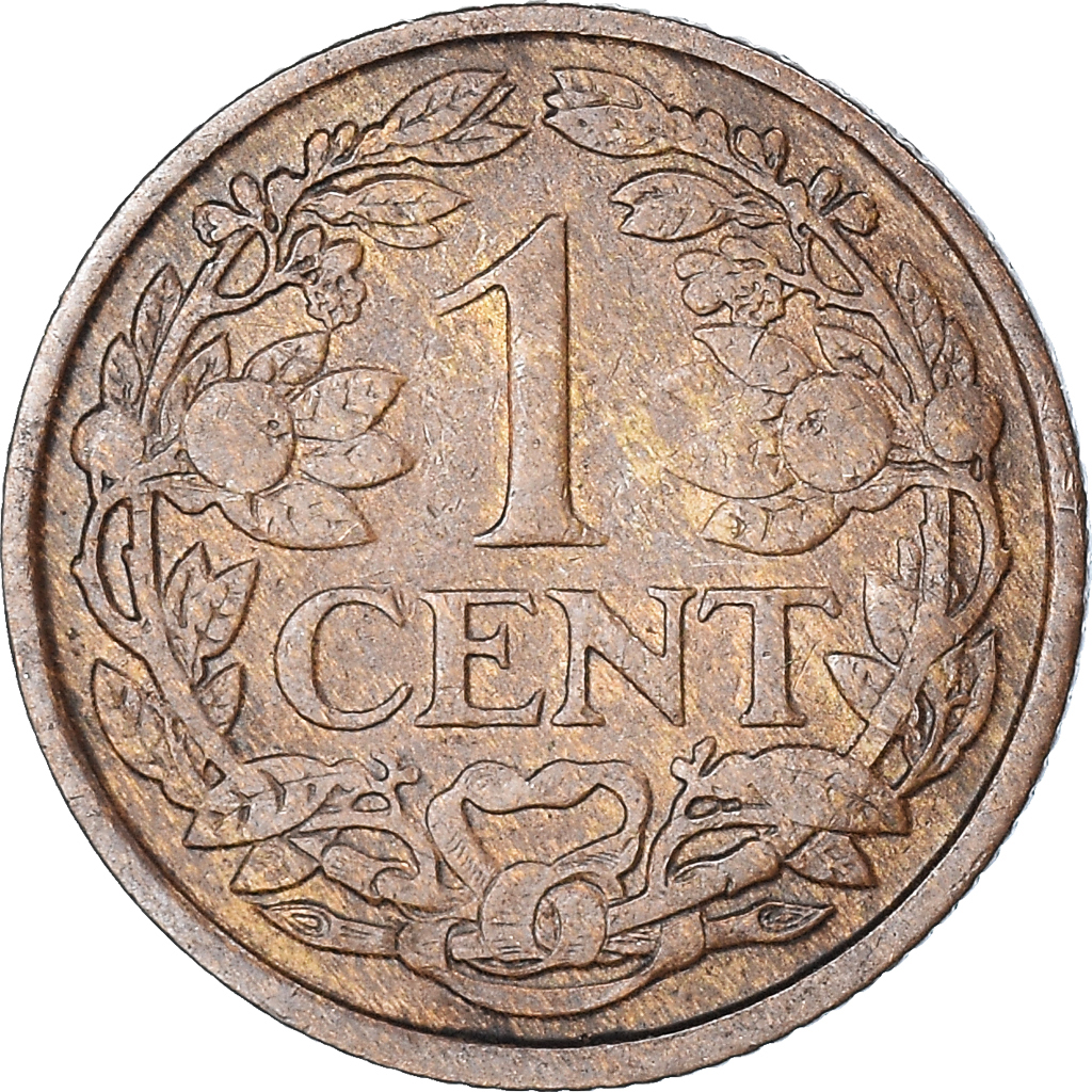 Moneda, Países Bajos, Cent, 1918