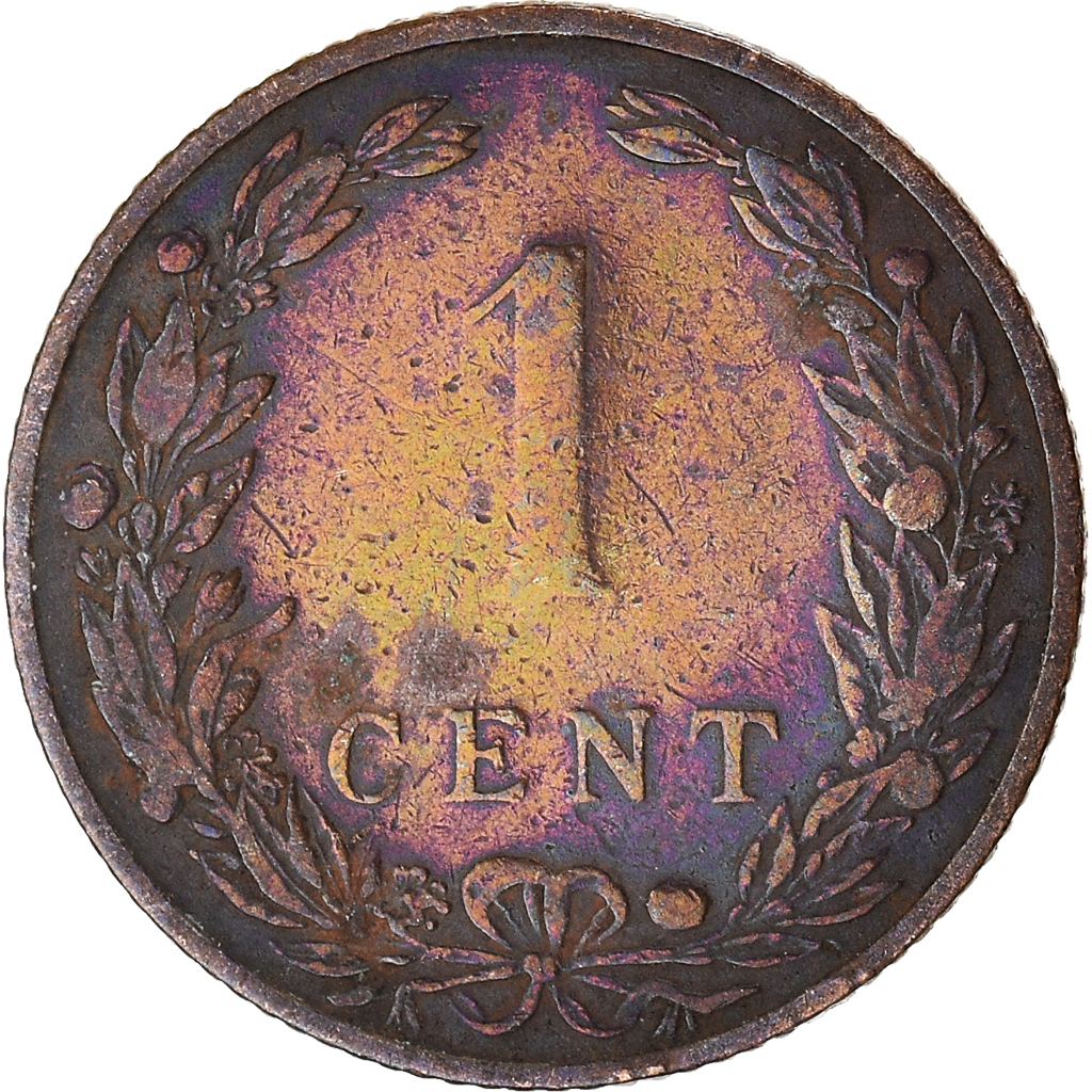 Moneda, Países Bajos, Cent, 1906