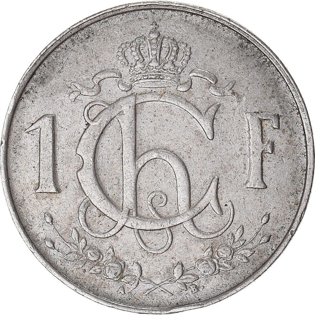 Moneda, Luxemburgo, Franc, 1964