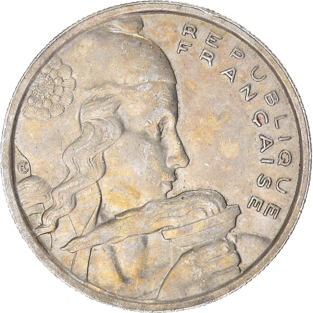 Coin, France, 100 Francs, 1957