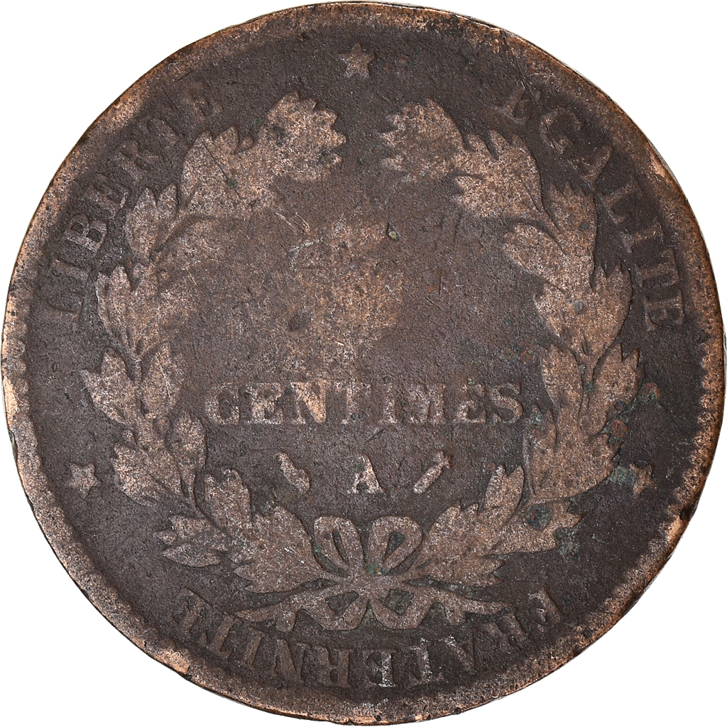 Coin, France, 5 Centimes, 1883