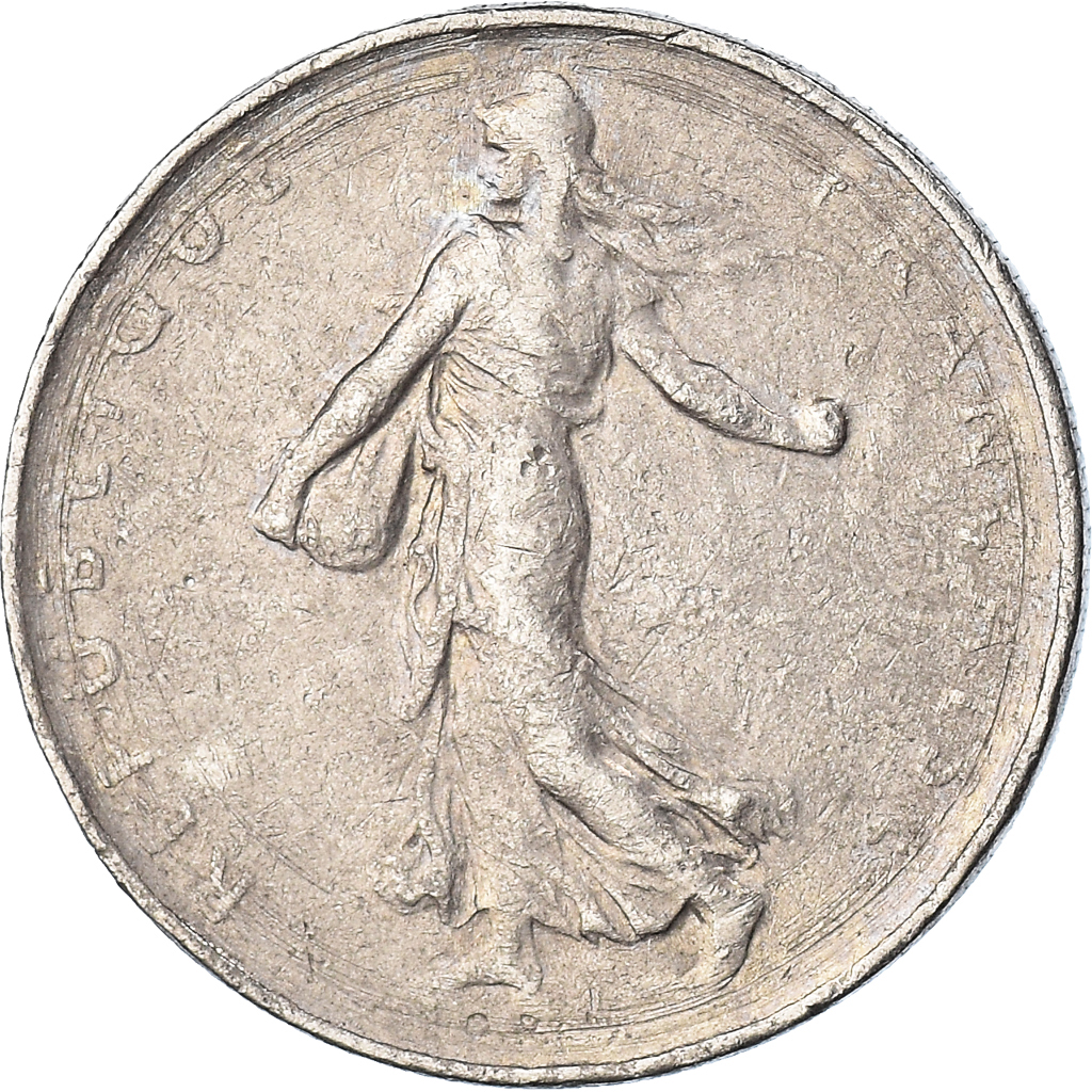 Moneda, Francia, Franc, 1969