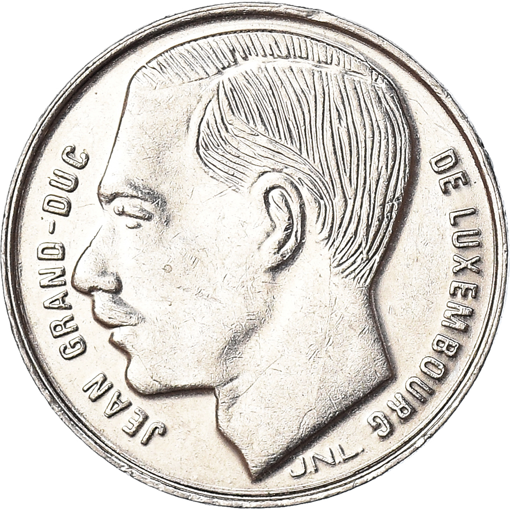 Moneda, Luxemburgo, Franc, 1989