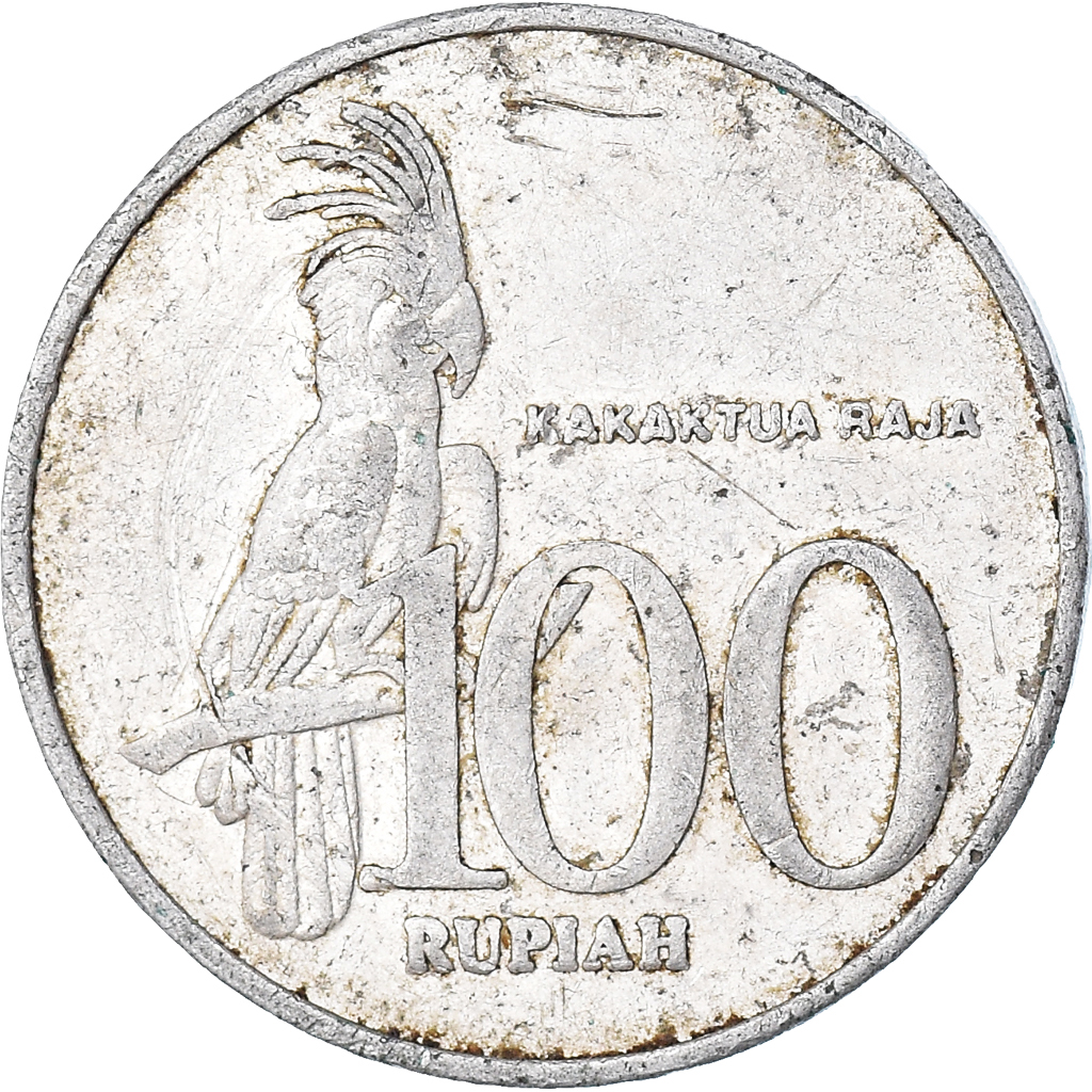 Moneda, Indonesia, 100 Rupiah, 2002